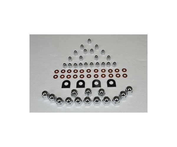 6 CYLINDER ENGINE CHROME